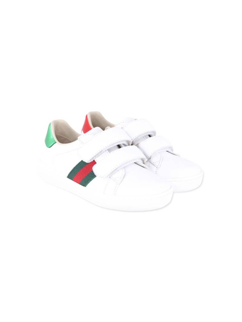 Gucci Kids Ace low-top sneakers - White von Gucci Kids