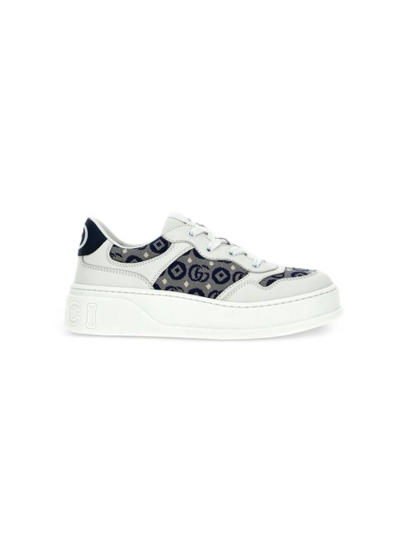 Gucci Kids Doppia GG sneakers - White von Gucci Kids