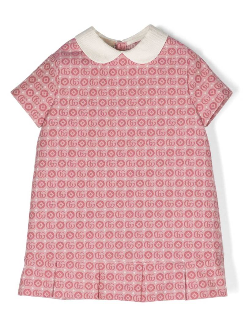 Gucci Kids Double G jacquard dress - Pink von Gucci Kids