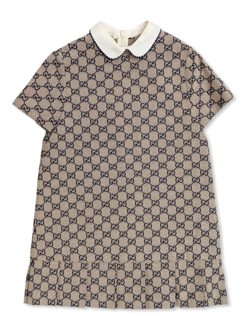 Gucci Kids GG Canvas dress - Neutrals von Gucci Kids