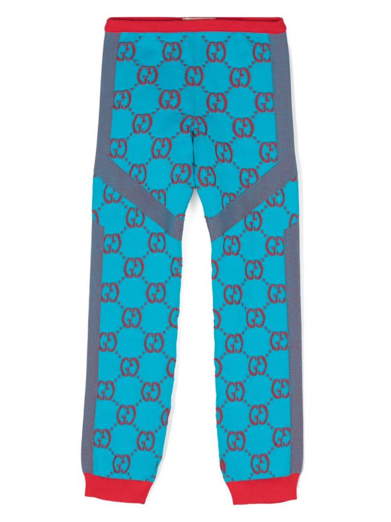 Gucci Kids GG Supreme trousers - Blue von Gucci Kids