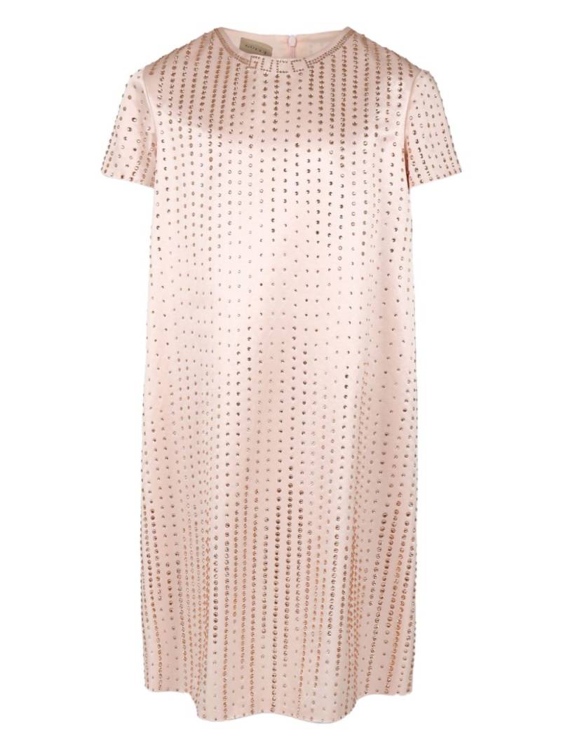 Gucci Kids GG crystal-embellished dress - Pink von Gucci Kids