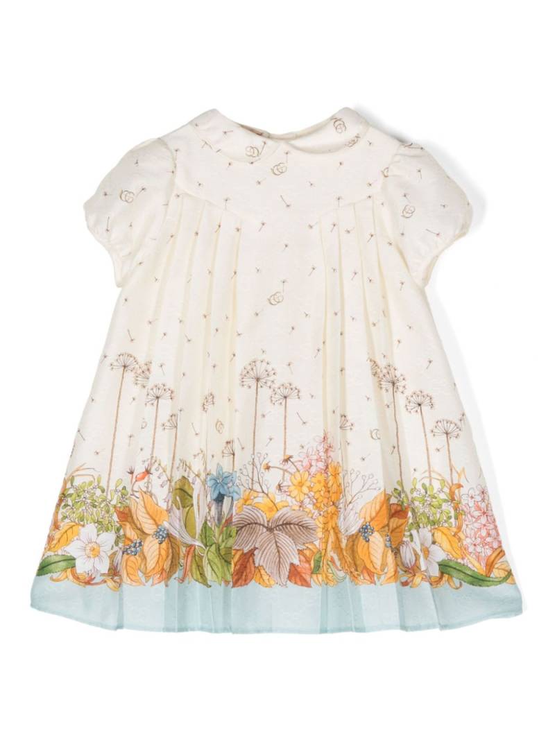 Gucci Kids logo-print dress - Neutrals von Gucci Kids