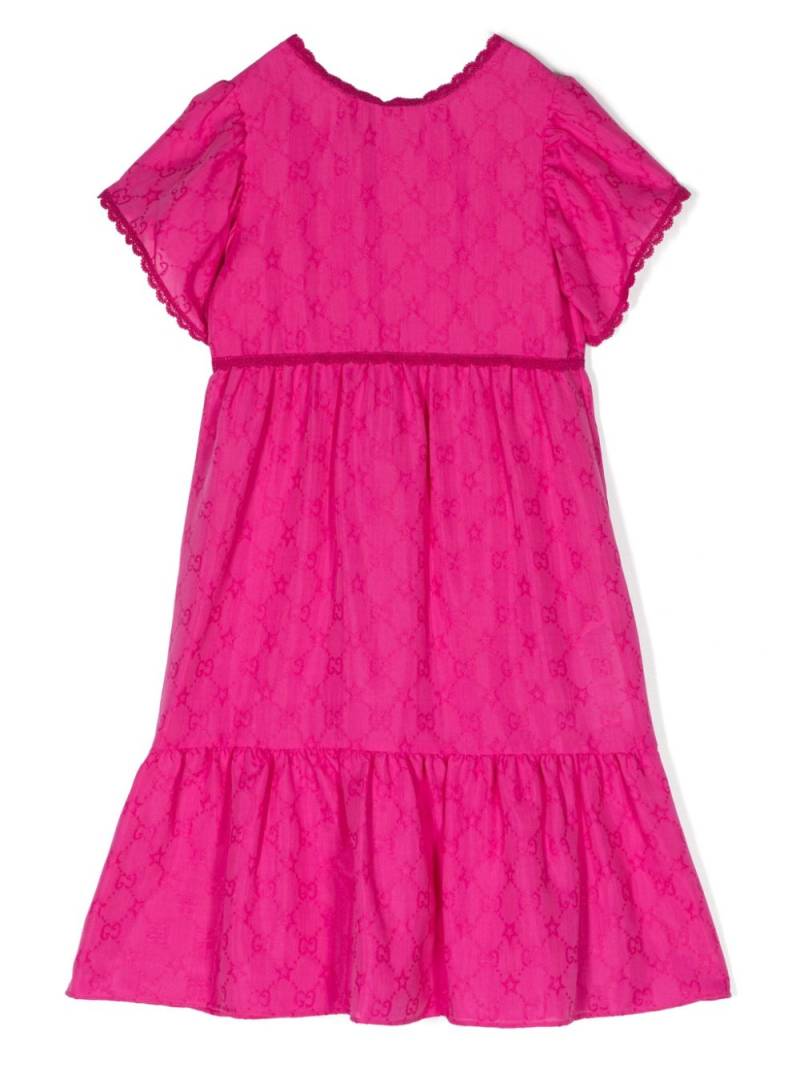 Gucci Kids GG jacquard dress - Pink von Gucci Kids