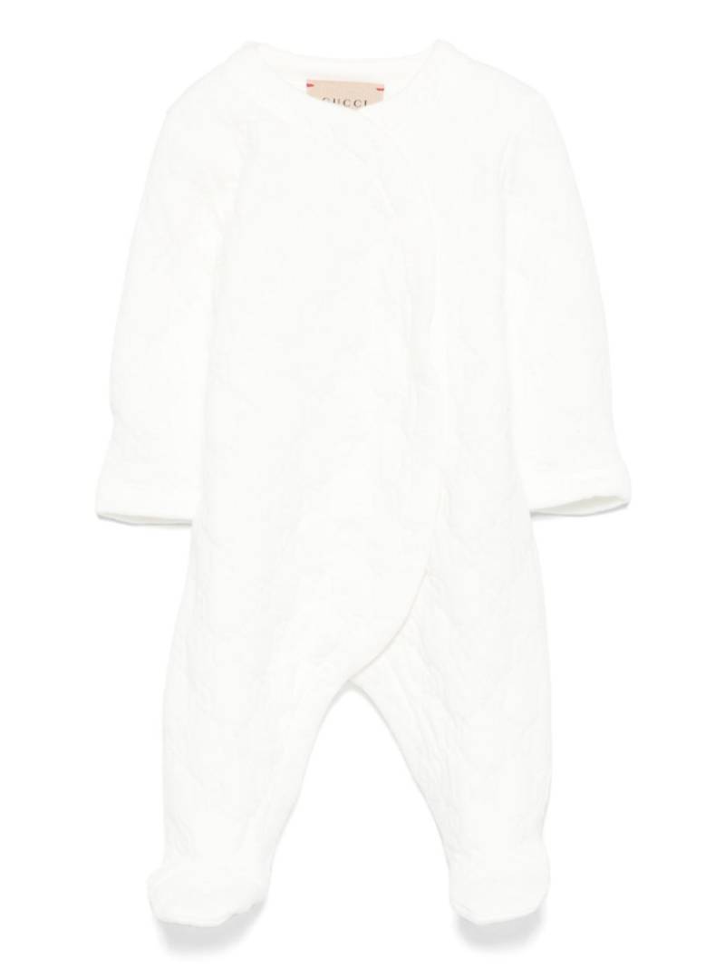 Gucci Kids GG padded pajamas - White von Gucci Kids