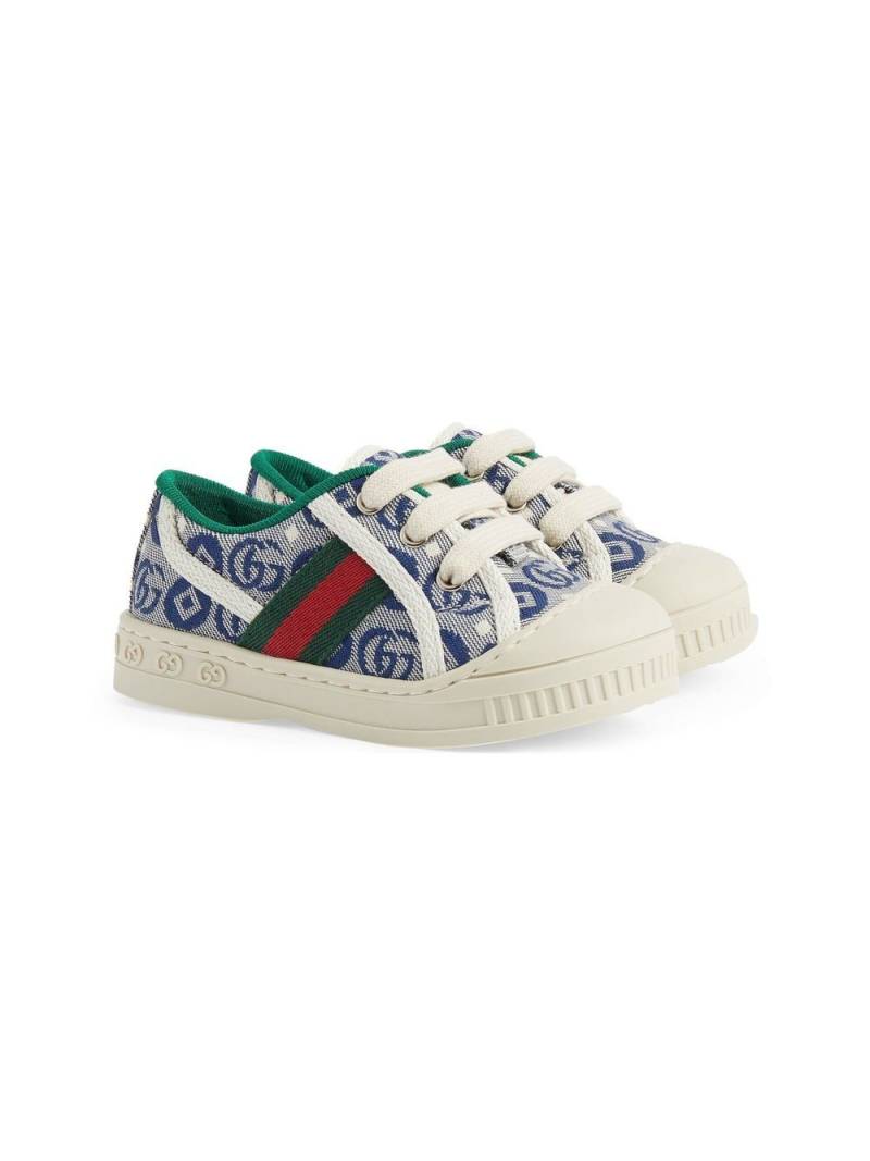 Gucci Kids Gucci Tennis 1977 sneakers - Blue von Gucci Kids