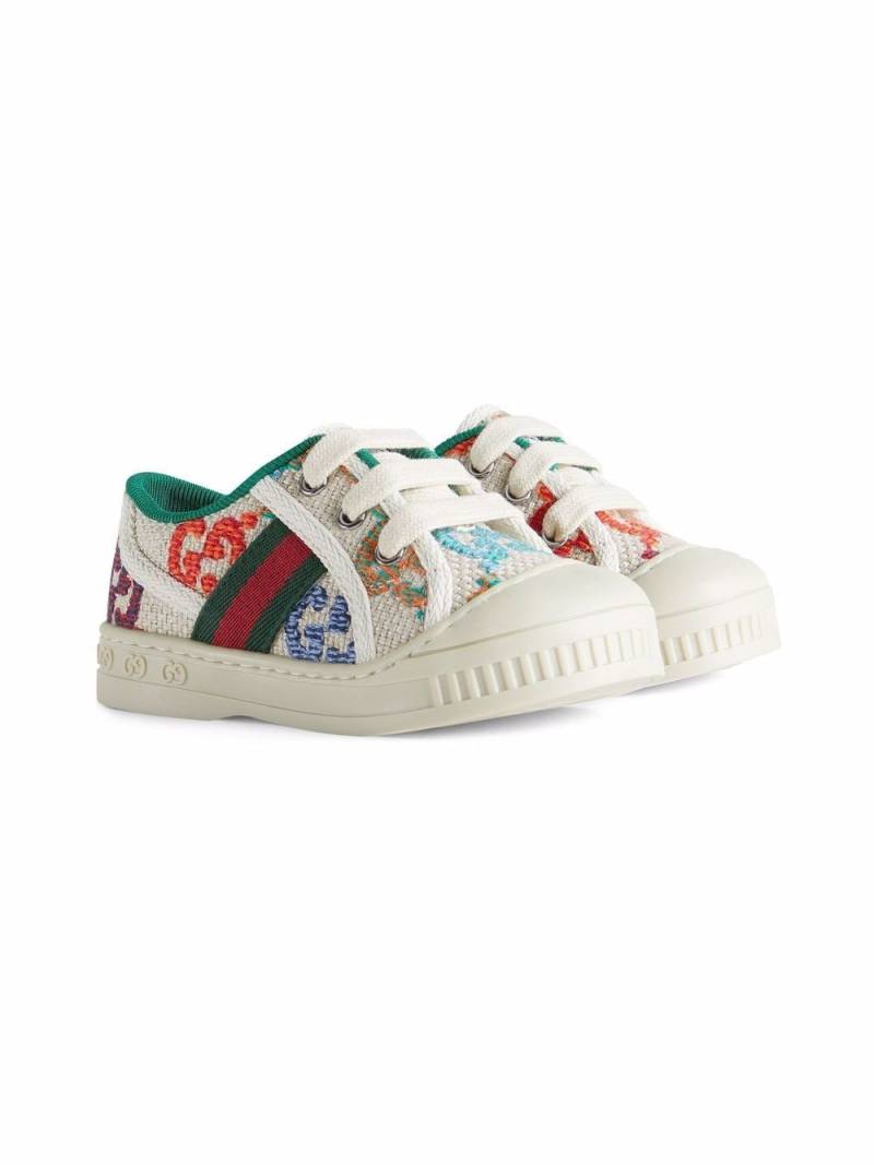 Gucci Kids Gucci Tennis 1977 sneakers - White von Gucci Kids