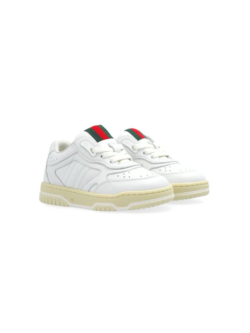 Gucci Kids Re-Web sneakers - White von Gucci Kids