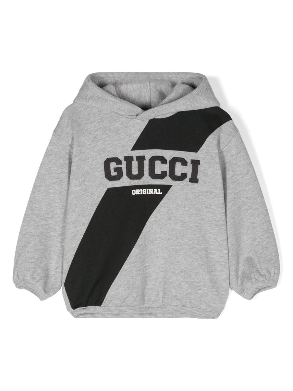 Gucci Kids cotton hoodie - Grey von Gucci Kids