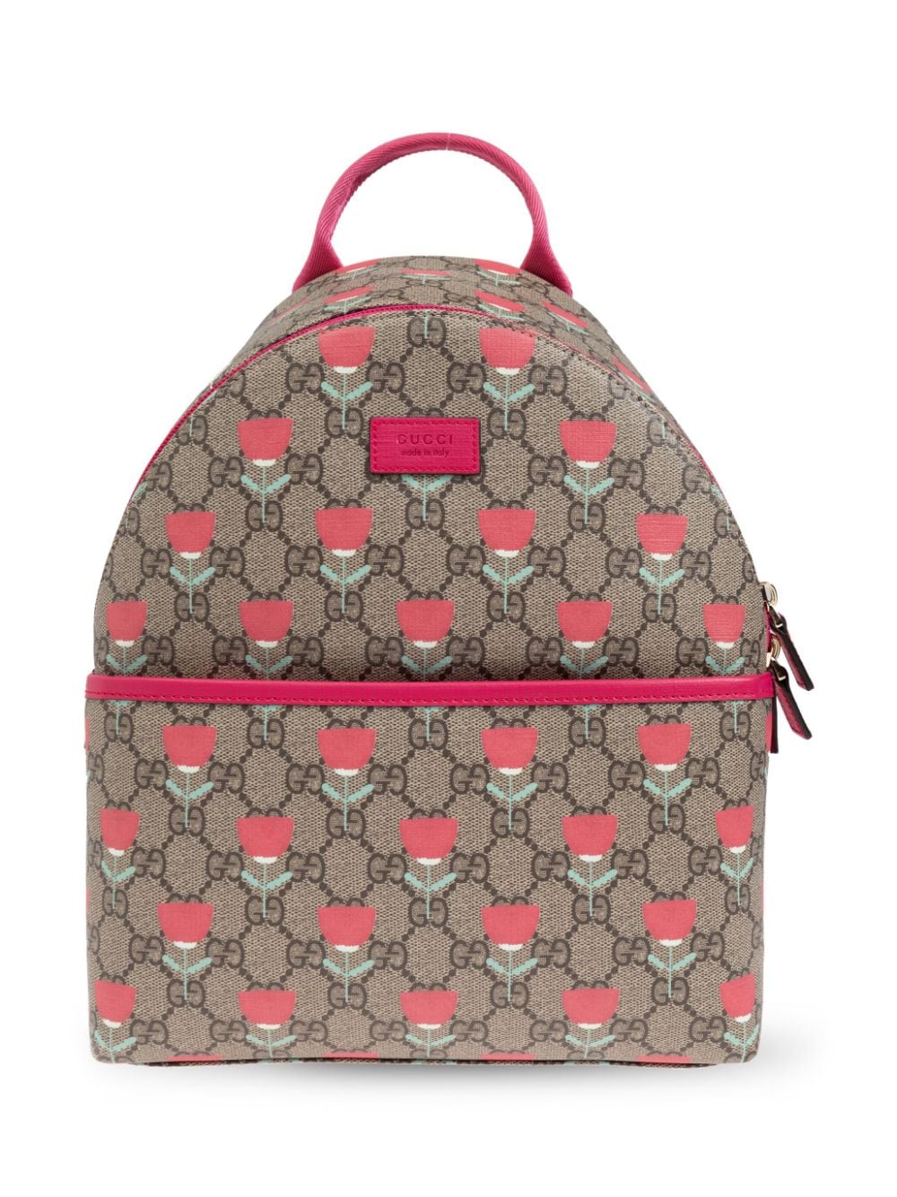 Gucci Kids flower-print backpack - Neutrals von Gucci Kids