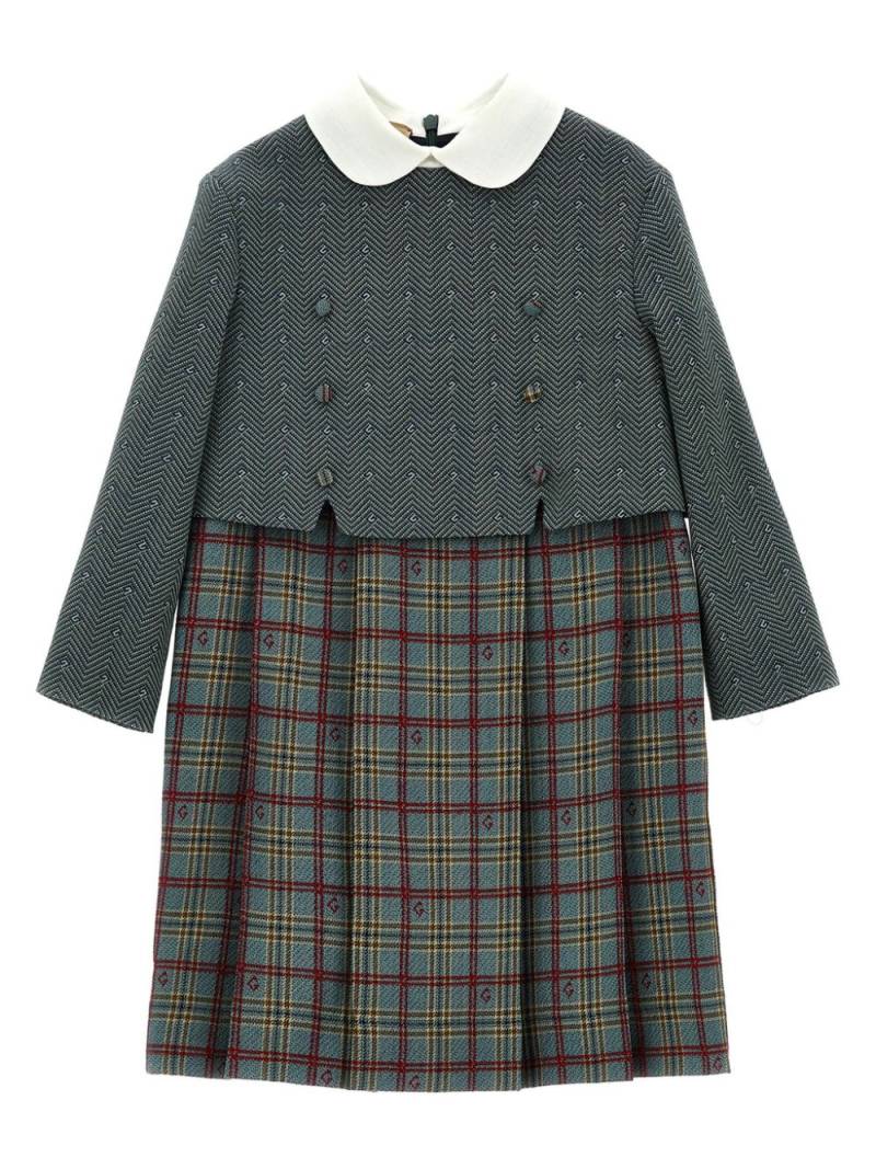 Gucci Kids jacquard dresss - Grey von Gucci Kids