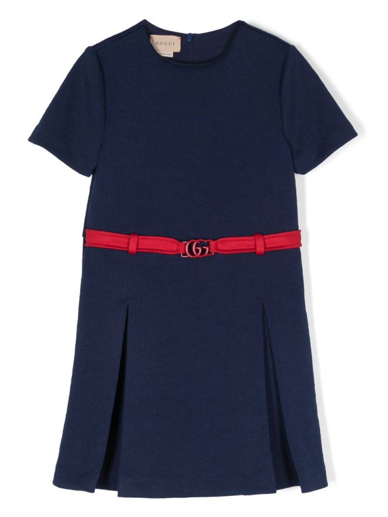 Gucci Kids jersey dress - Blue von Gucci Kids