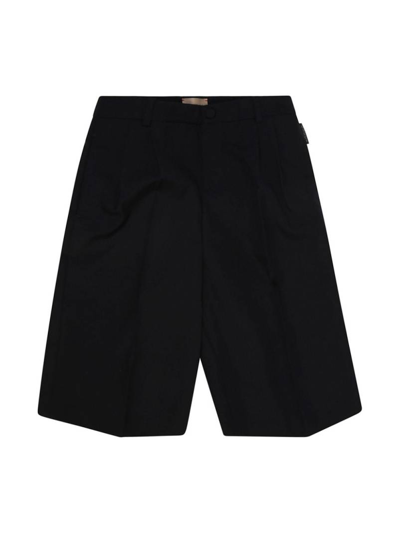 Gucci Kids logo-appliqué shorts - Blue von Gucci Kids