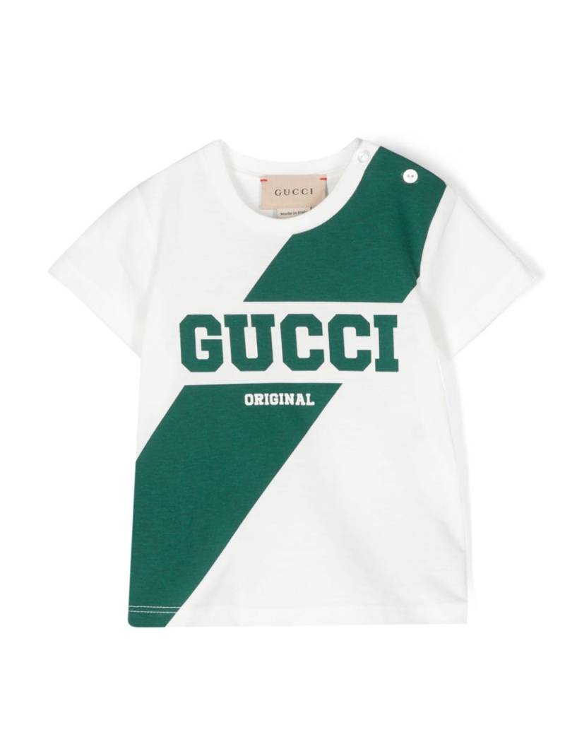 Gucci Kids logo-print cotton T-shirt - White von Gucci Kids