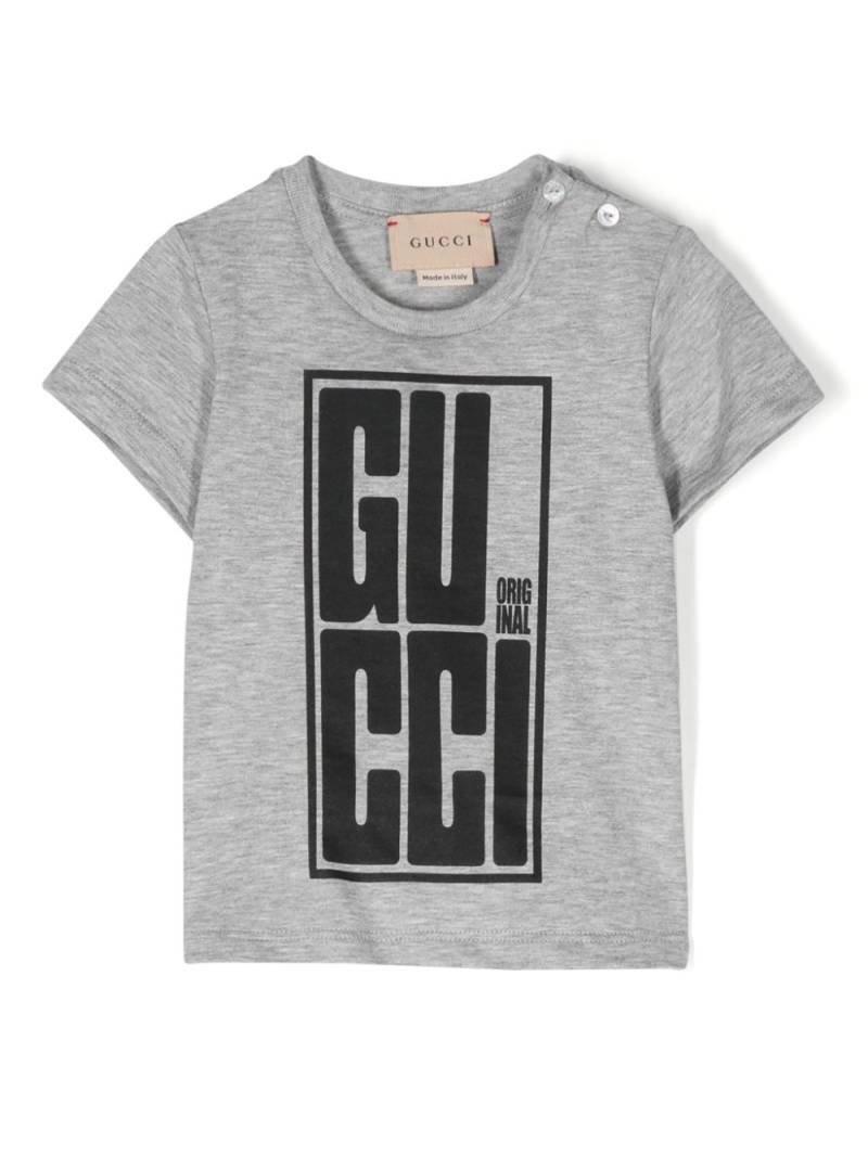 Gucci Kids printed cotton T-shirt - Grey von Gucci Kids