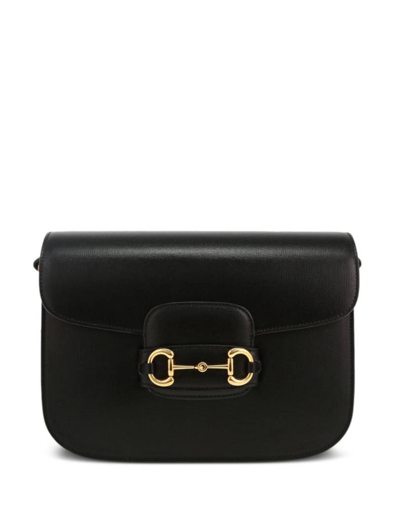 Gucci Pre-Owned 1955 Horsebit shoulder bag - Black von Gucci Pre-Owned