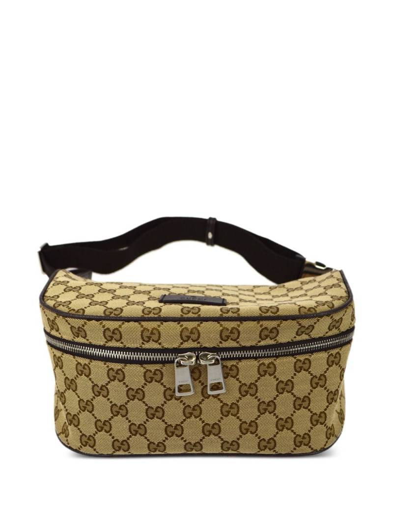 Gucci Pre-Owned 1990-2000s GG canvas belt bag - Neutrals von Gucci Pre-Owned