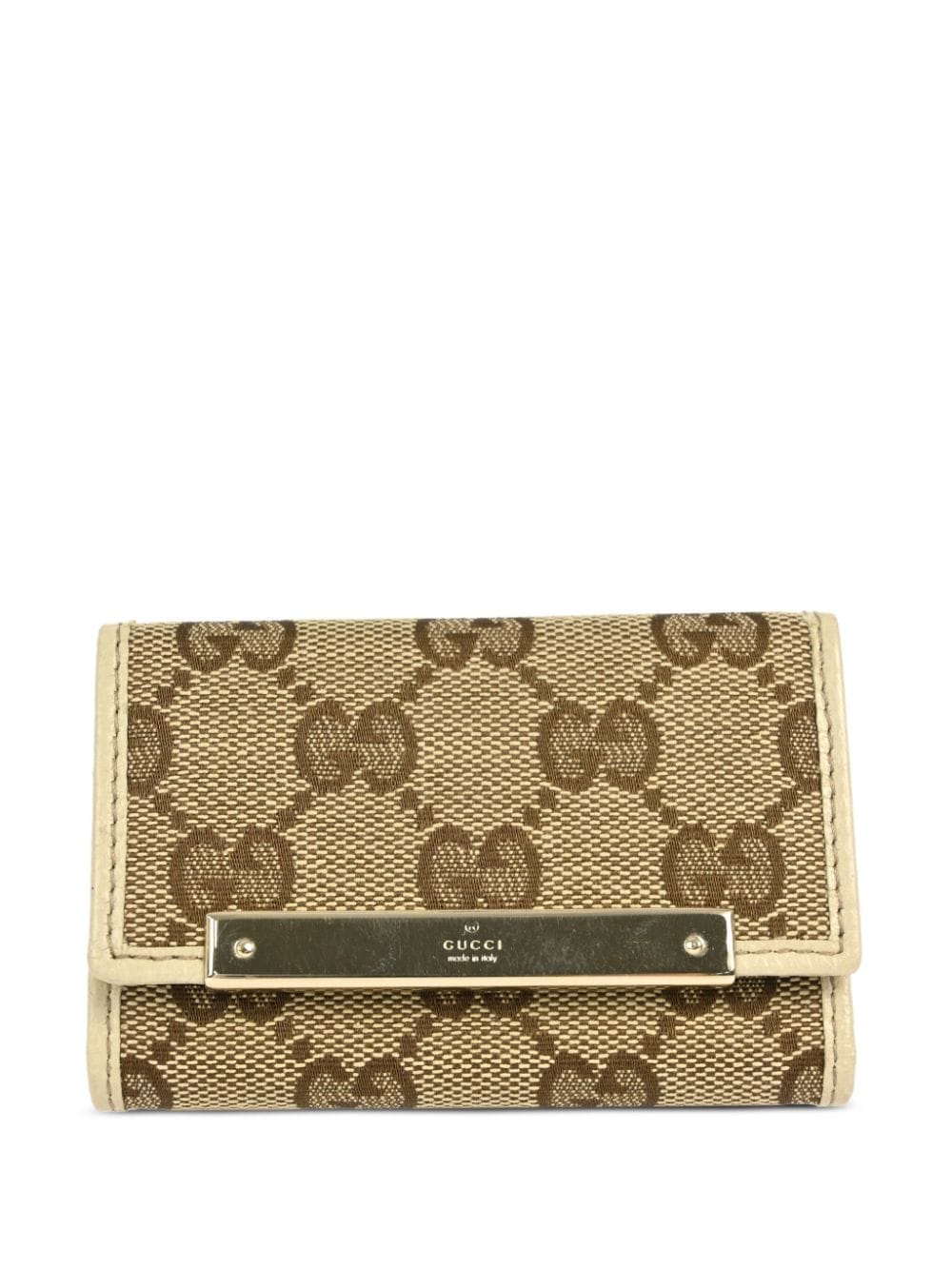 Gucci Pre-Owned 1990-2000s GG canvas key case - Neutrals von Gucci Pre-Owned