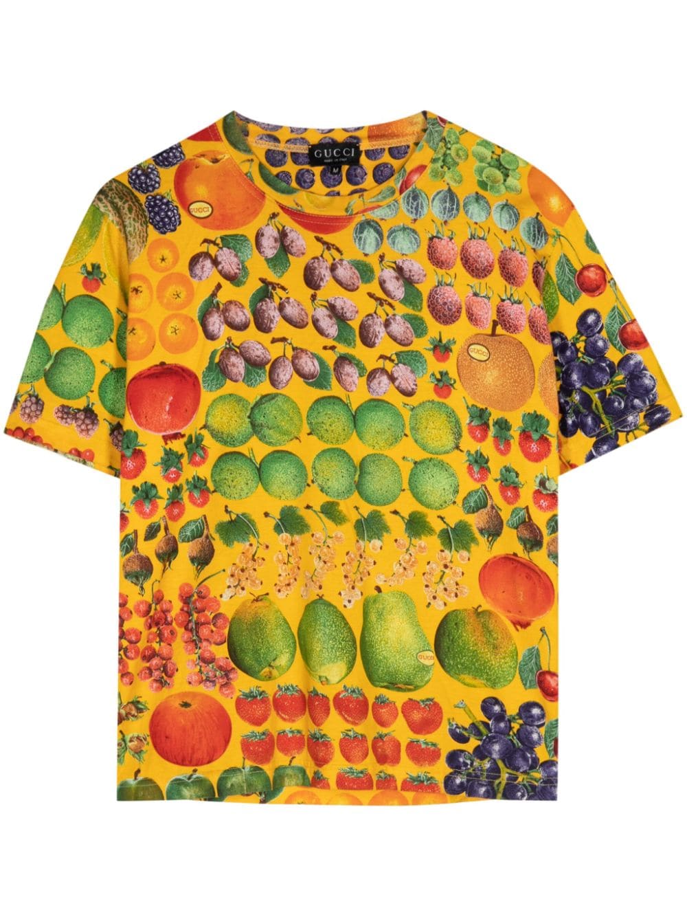 Gucci Pre-Owned 1990-2000s fruit-print cotton T-shirt - Orange von Gucci Pre-Owned