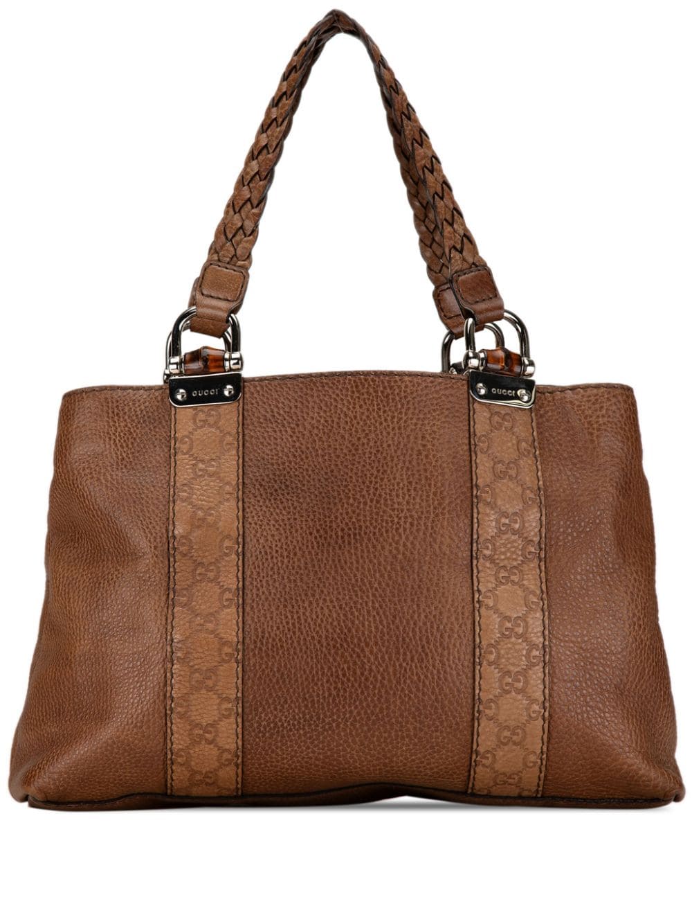 Gucci Pre-Owned 2000-2015 Bamboo Libeccio tote bag - Brown von Gucci Pre-Owned