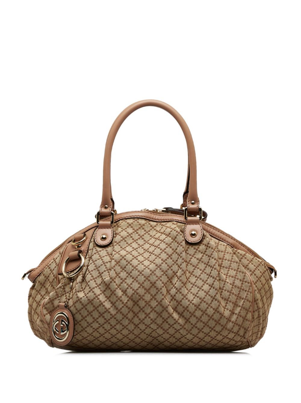 Gucci Pre-Owned 2000-2015 Diamante Sukey satchel bag - Brown von Gucci Pre-Owned