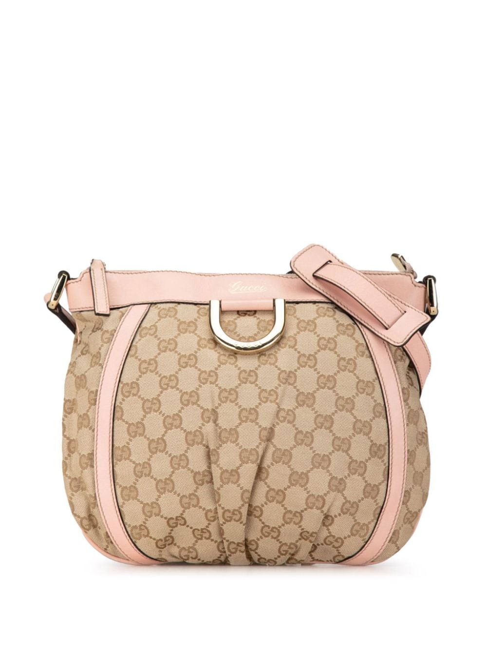 Gucci Pre-Owned 2000-2015 GG Canvas Abbey D Ring crossbody bag - Brown von Gucci Pre-Owned