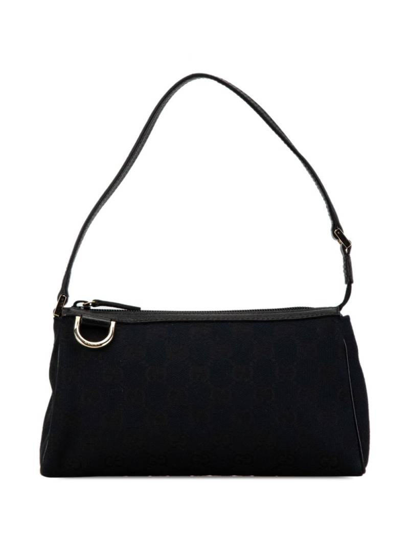 Gucci Pre-Owned 2000-2015 GG Canvas Abbey D Ring shoulder bag - Black von Gucci Pre-Owned