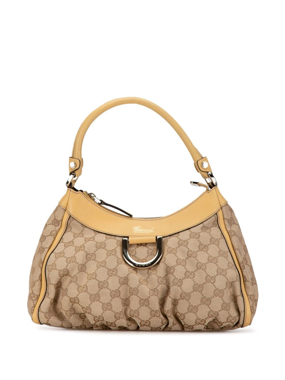 Gucci Pre-Owned 2000-2015 GG Canvas Abbey D-Ring shoulder bag - Brown von Gucci Pre-Owned