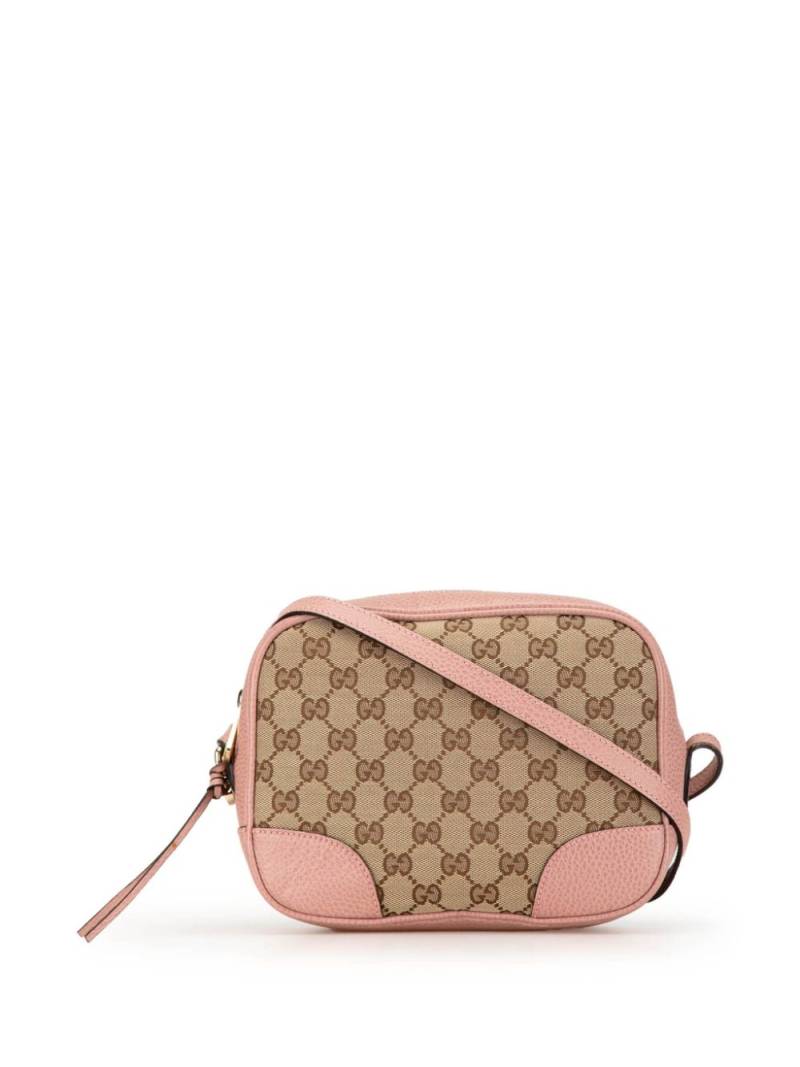 Gucci Pre-Owned 2000-2015 GG Canvas Bree crossbody bag - Pink von Gucci Pre-Owned