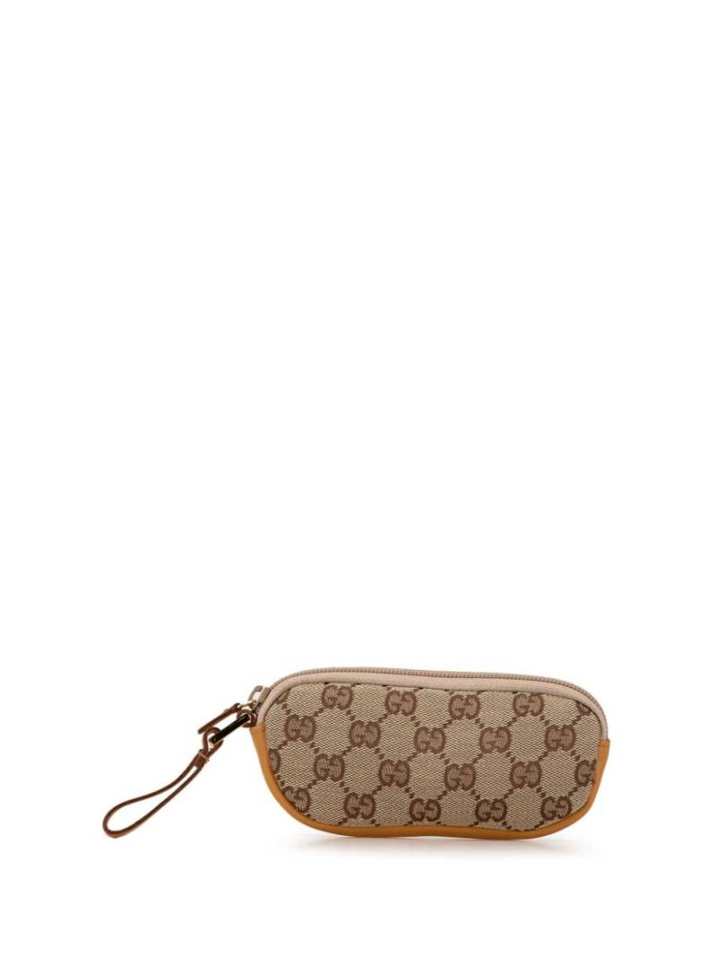 Gucci Pre-Owned 2000-2015 GG Canvas coin pouch - Brown von Gucci Pre-Owned