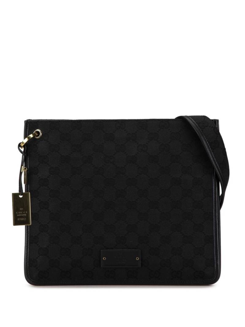 Gucci Pre-Owned 2000-2015 GG Canvas crossbody bag - Black von Gucci Pre-Owned