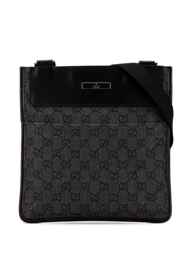 Gucci Pre-Owned 2000-2015 GG Canvas crossbody bag - Black von Gucci Pre-Owned