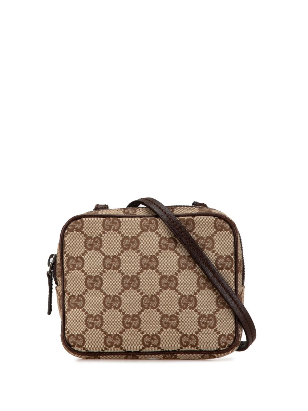 Gucci Pre-Owned 2000-2015 GG Canvas crossbody bag - Brown von Gucci Pre-Owned