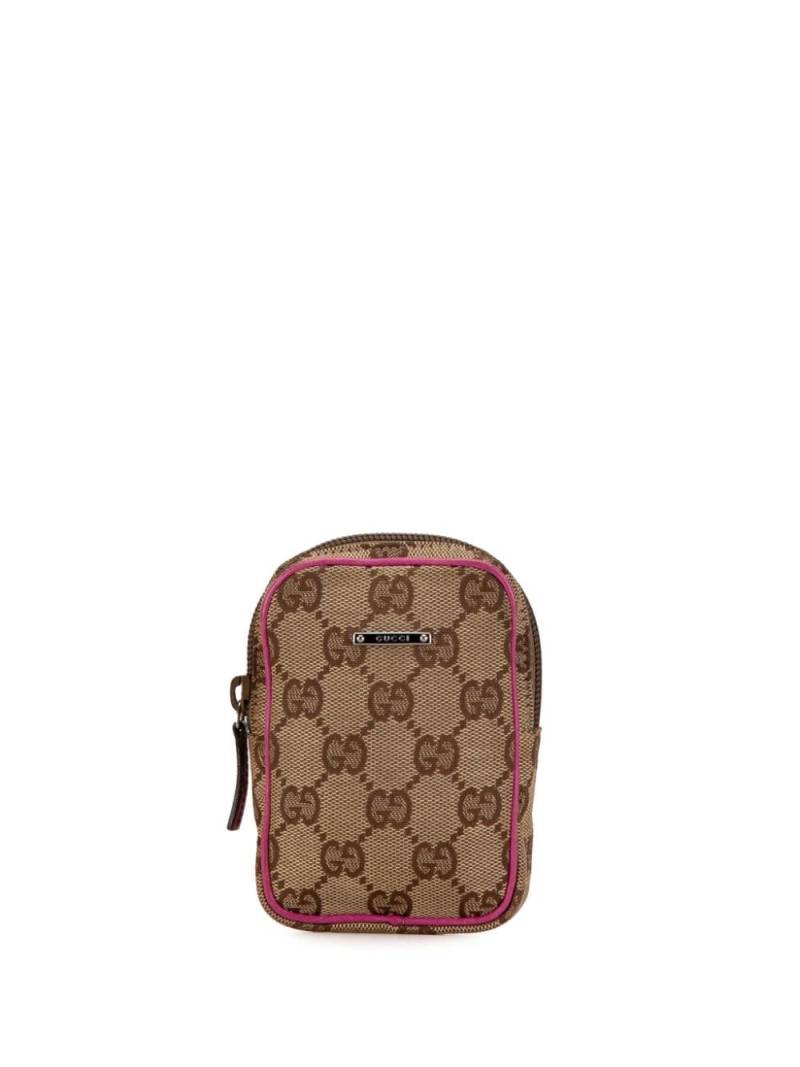 Gucci Pre-Owned 2000-2015 GG Canvas pouch - Brown von Gucci Pre-Owned