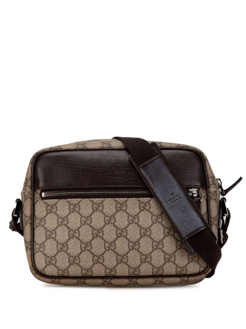 Gucci Pre-Owned 2000-2015 GG Supreme crossbody bag - Brown von Gucci Pre-Owned