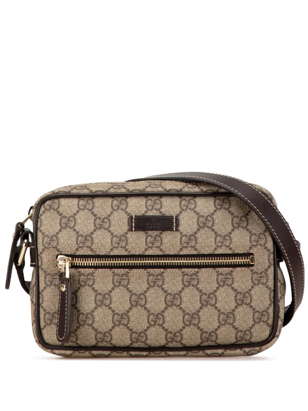 Gucci Pre-Owned 2000-2015 GG Supreme crossbody bag - Brown von Gucci Pre-Owned