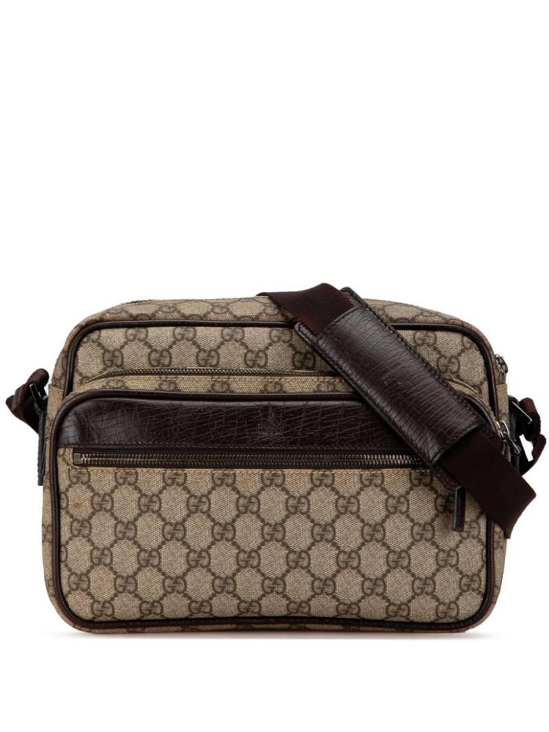 Gucci Pre-Owned 2000-2015 GG Supreme crossbody bag - Brown von Gucci Pre-Owned