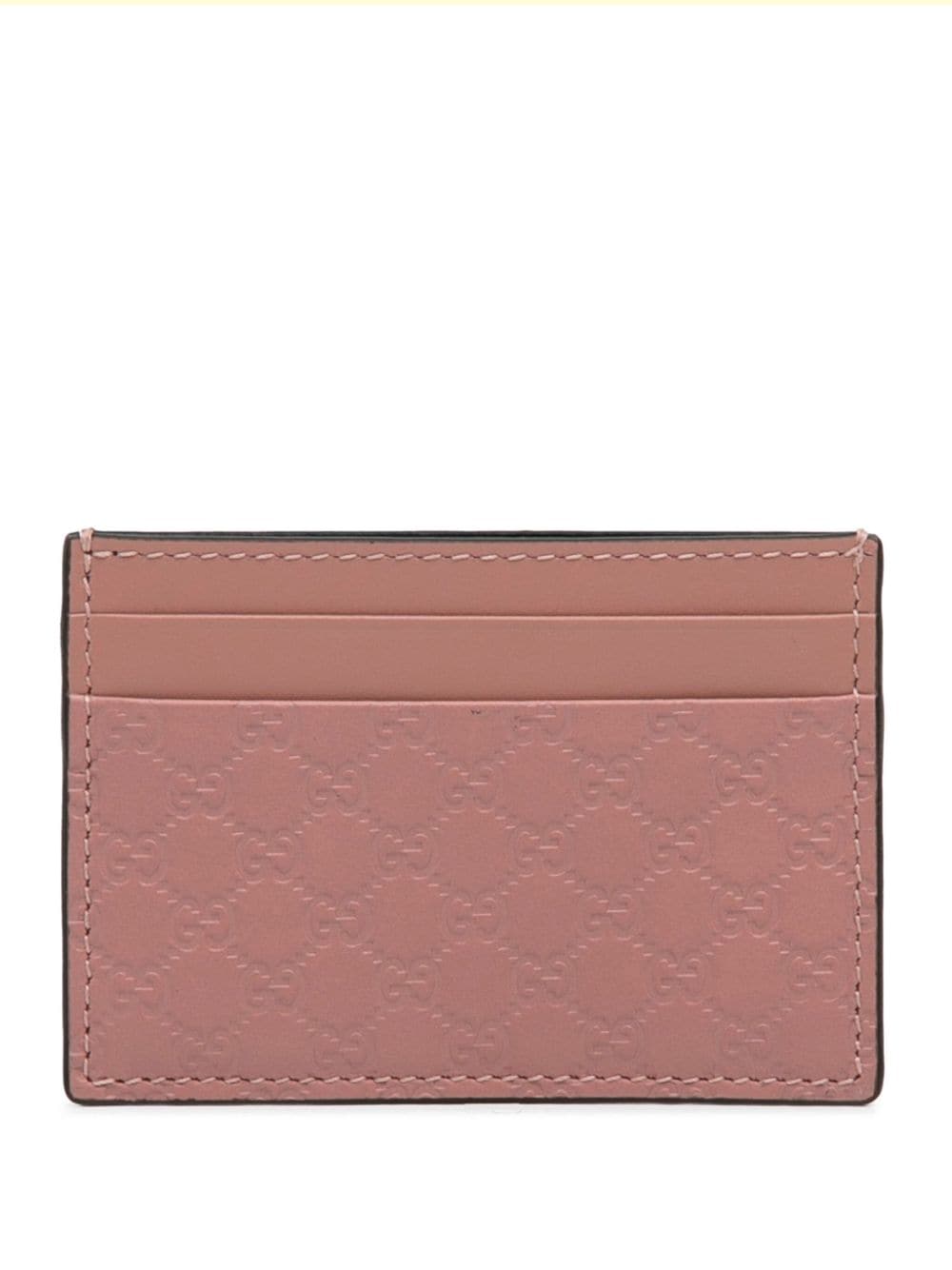 Gucci Pre-Owned 2000-2015 ssima card holder - Pink von Gucci Pre-Owned