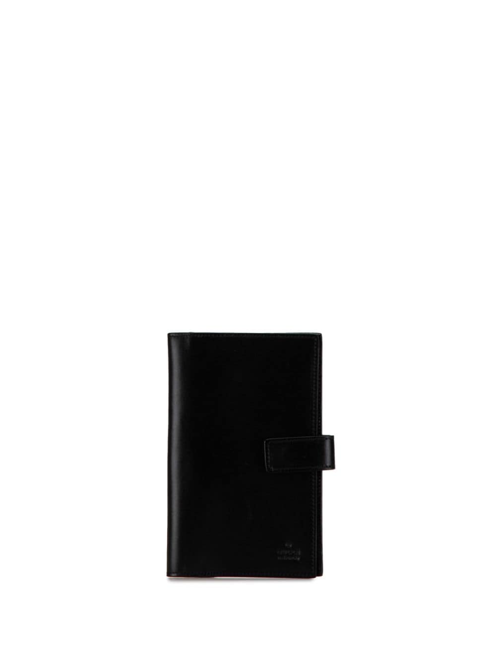 Gucci Pre-Owned 2000-2015 Leather Agenda Cover other slg - Black von Gucci Pre-Owned