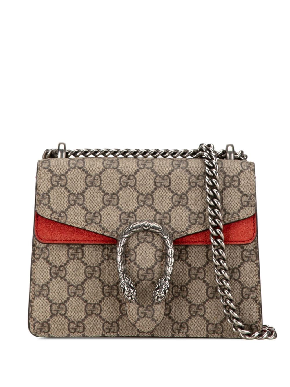 Gucci Pre-Owned 2000-2015 Mini GG Supreme Dionysus crossbody bag - Brown von Gucci Pre-Owned