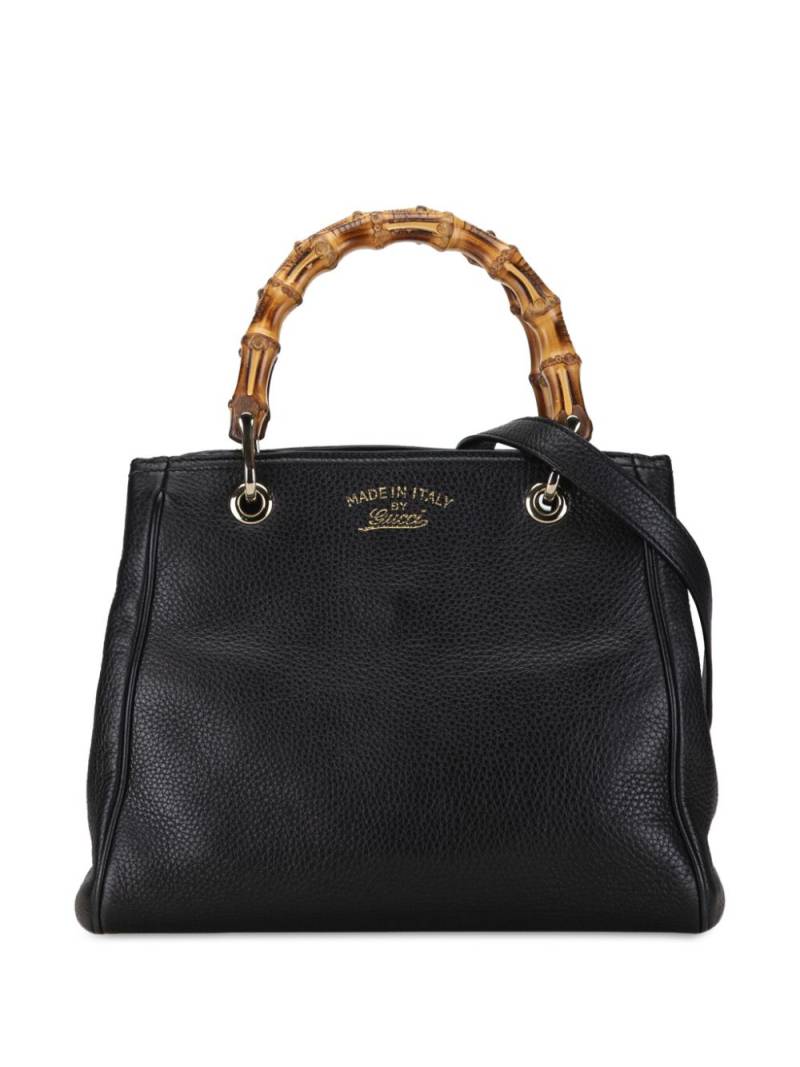 Gucci Pre-Owned 2000-2015 Small Bamboo Shopper satchel - Black von Gucci Pre-Owned