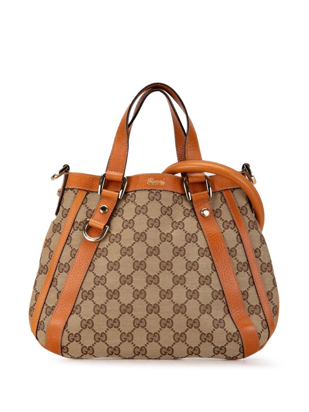 Gucci Pre-Owned 2000-2015 Small GG Canvas Abbey satchel - Brown von Gucci Pre-Owned