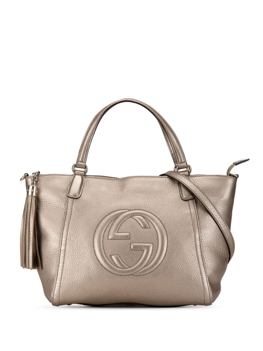 Gucci Pre-Owned 2000-2015 Small Leather Soho Cellarius satchel - Gold von Gucci Pre-Owned