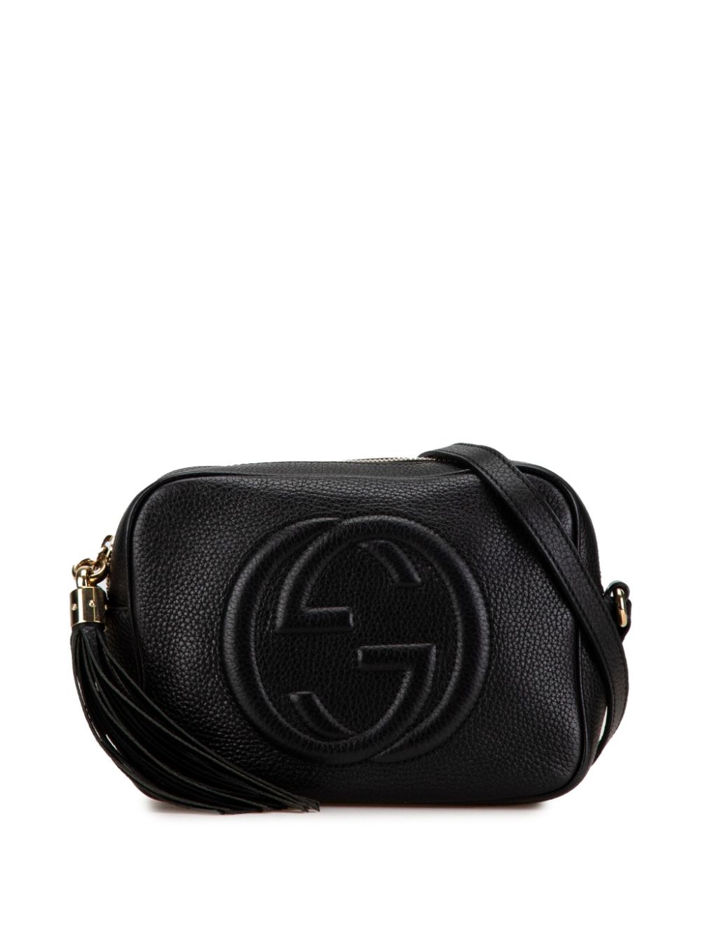 Gucci Pre-Owned 2000-2015 Small Leather Soho Disco crossbody bag - Black von Gucci Pre-Owned