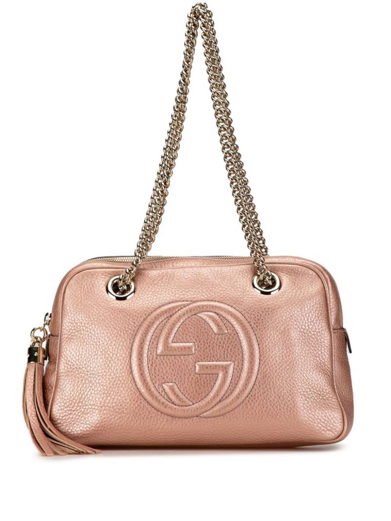 Gucci Pre-Owned 2000-2015 Soho Chain Zip shoulder bag - Pink von Gucci Pre-Owned