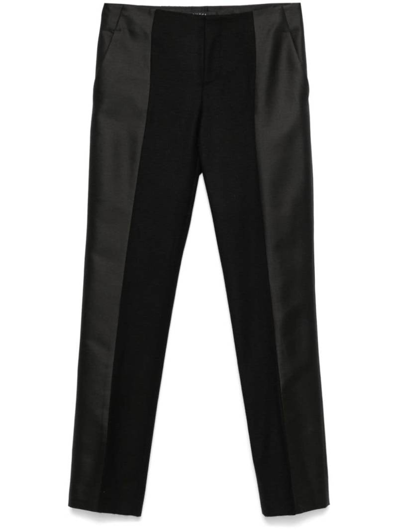 Gucci Pre-Owned 2000s panelled trousers - Black von Gucci Pre-Owned