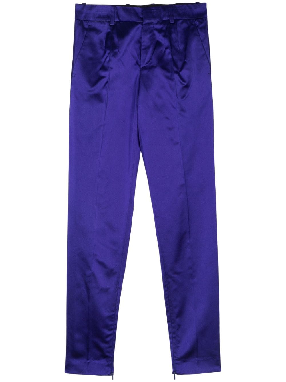 Gucci Pre-Owned 2000s pressed-crease trousers - Purple von Gucci Pre-Owned