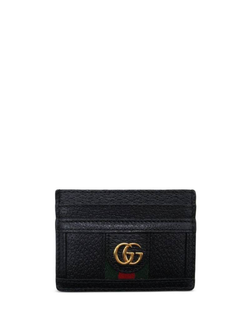 Gucci Pre-Owned 2010s Double G Sylvie cardcase - Black von Gucci Pre-Owned