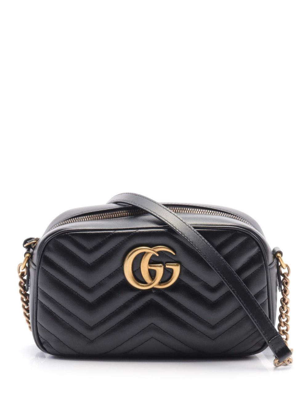 Gucci Pre-Owned 2010s GG Marmont shoulder bag - Black von Gucci Pre-Owned