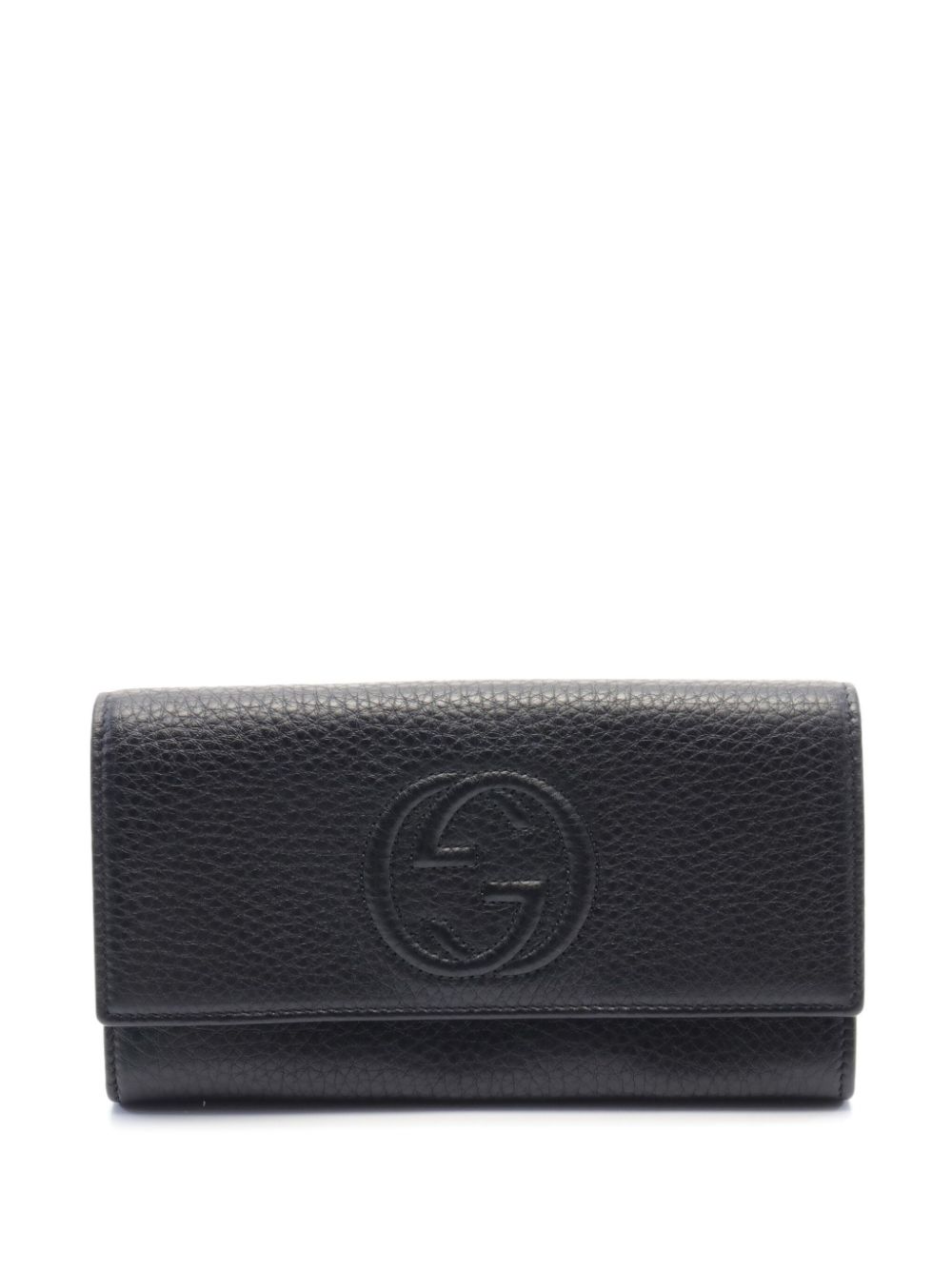 Gucci Pre-Owned 2010s Interlocking-G leather wallet - Black von Gucci Pre-Owned